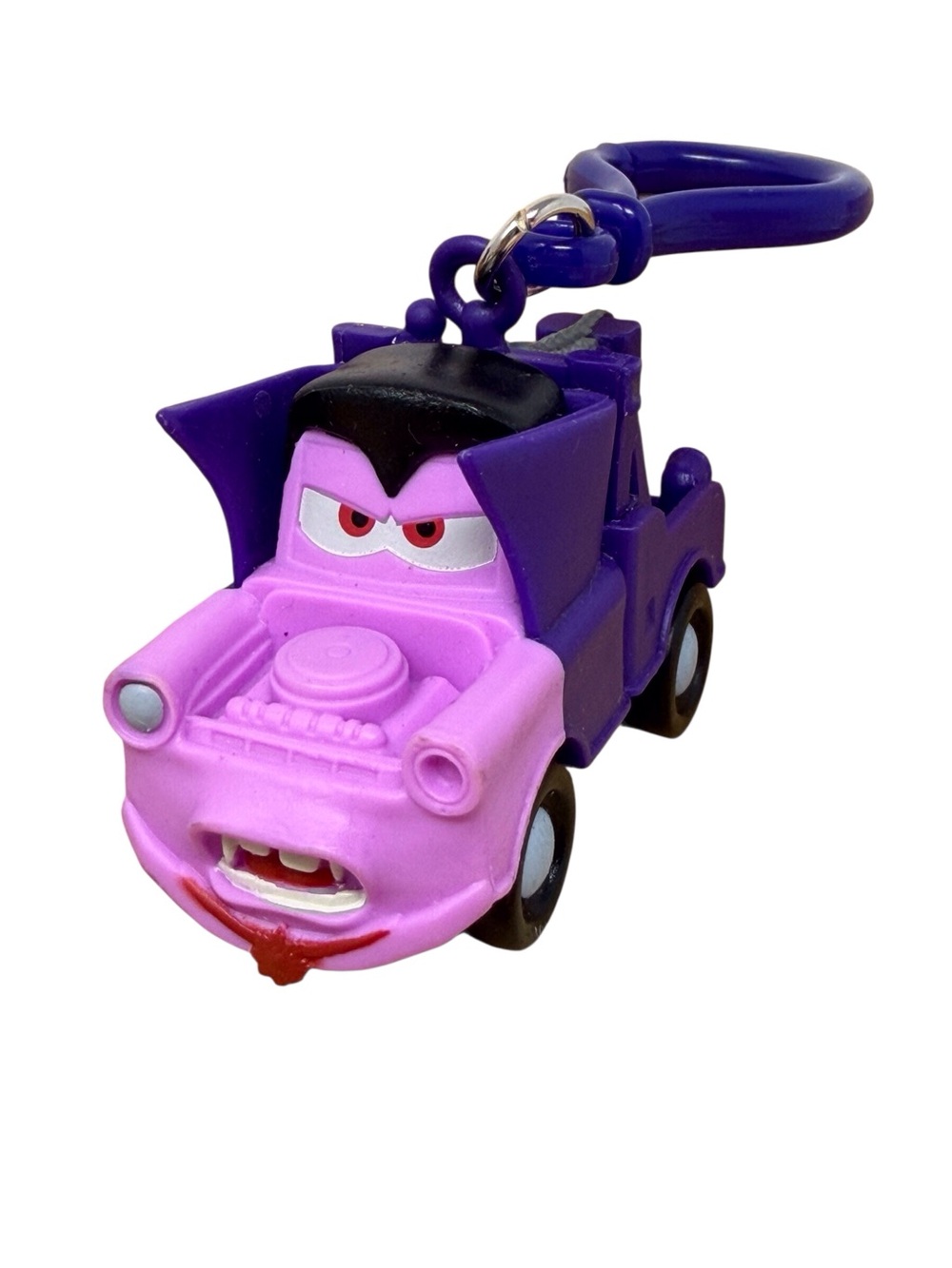 Disney Pixar Cars Vampire Tow Mater Bag clip / Dangler or keychain